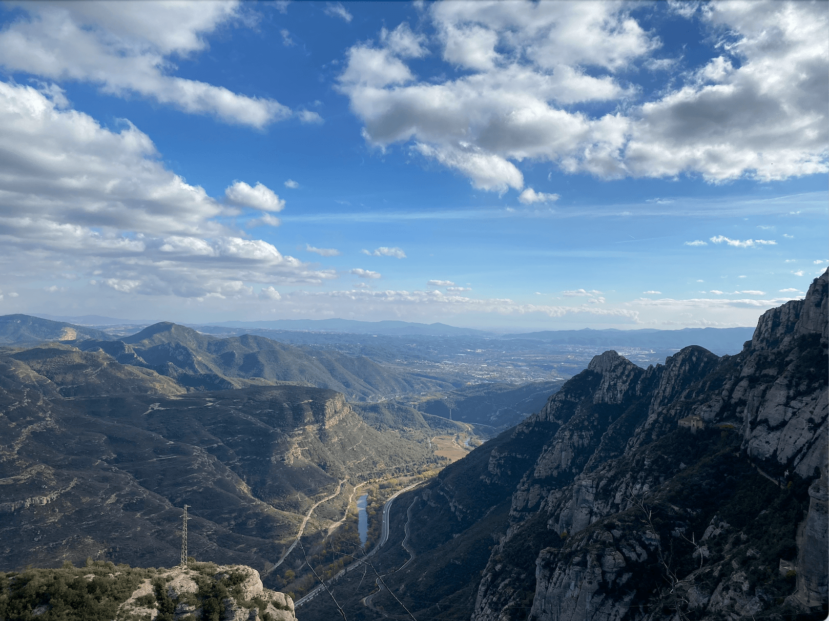 View from Montserrat